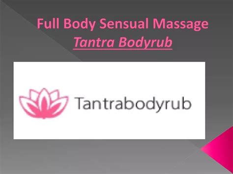 Full Body Sensual Massage Brothel Perth